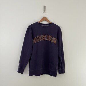 Olivia Rodrigo Teenage Dream Purple Graphic Unisex Sweatshirt Size Medium